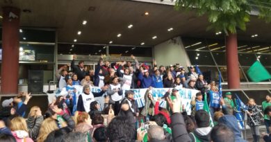 Echeverría: Multitudinaria movilización en contra de las tarifas Echeverría: Multitudinaria movilización en contra de las tarifas